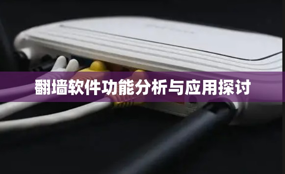 翻墙软件功能分析与应用探讨 翻墙软件功能分析与应用探讨