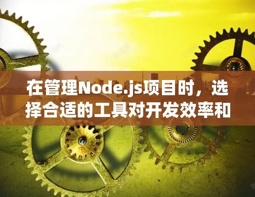 在管理Node.js项目时，选择合适的工具对开发效率和项目质量至关重要。以下是根据项目需求和场景的分类，推荐适合的节点管理工具