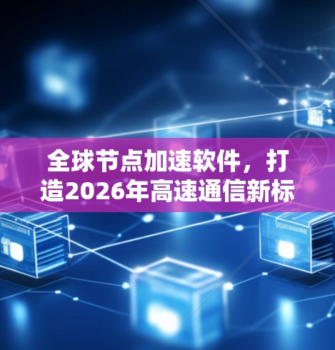 全球节点加速软件，打造2026年高速通信新标杆