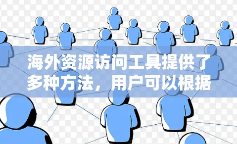 海外资源访问工具提供了多种方法,用户可以根据具体需求选择最合适的方法。以下是对这些工具的总结和建议 海外资源访问工具提供了多种方法,用户可以根据具体需求选择最合适的方法。以下是对这些工具的总结和建议