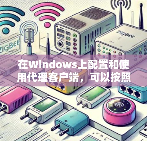 在Windows上配置和使用代理客户端，可以按照以下步骤进行，以实现网络代理功能。以下是针对不同工具的详细说明和配置指南