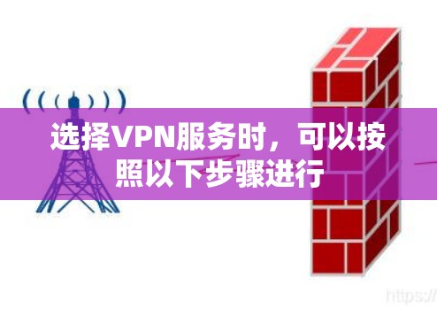 选择VPN服务时，可以按照以下步骤进行