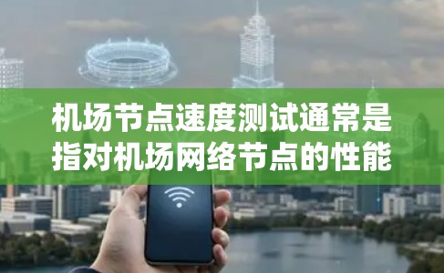 机场节点速度测试通常是指对机场网络节点的性能进行测试，确保其能够满足飞行信息传输、监控系统运行等业务需求。以下是一些可能的测试方法和工具