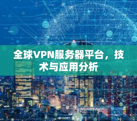全球VPN服务器平台，技术与应用分析