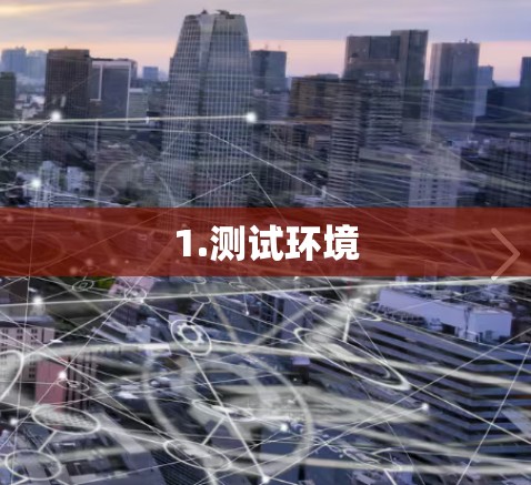 1.测试环境 1.测试环境