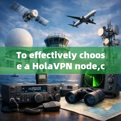 To effectively choose a HolaVPN node,consider the following organized approach: