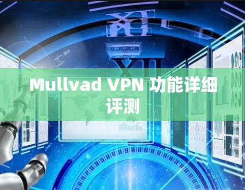 Mullvad VPN 功能详细评测