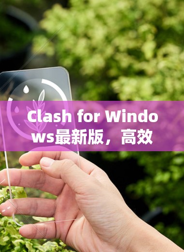 Clash for Windows最新版,高效通信的新选择 Clash for Windows最新版,高效通信的新选择